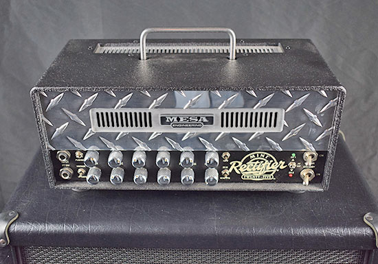 MesaBoogie Mini Rectifier avec Cab 1x12 et footswitch en housse