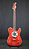 James Trussart Steelcaster Green Star Red over Cream