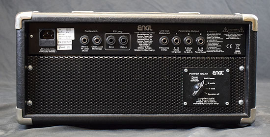 ENGL METAL MASTER AVEC FOOTSWITCH