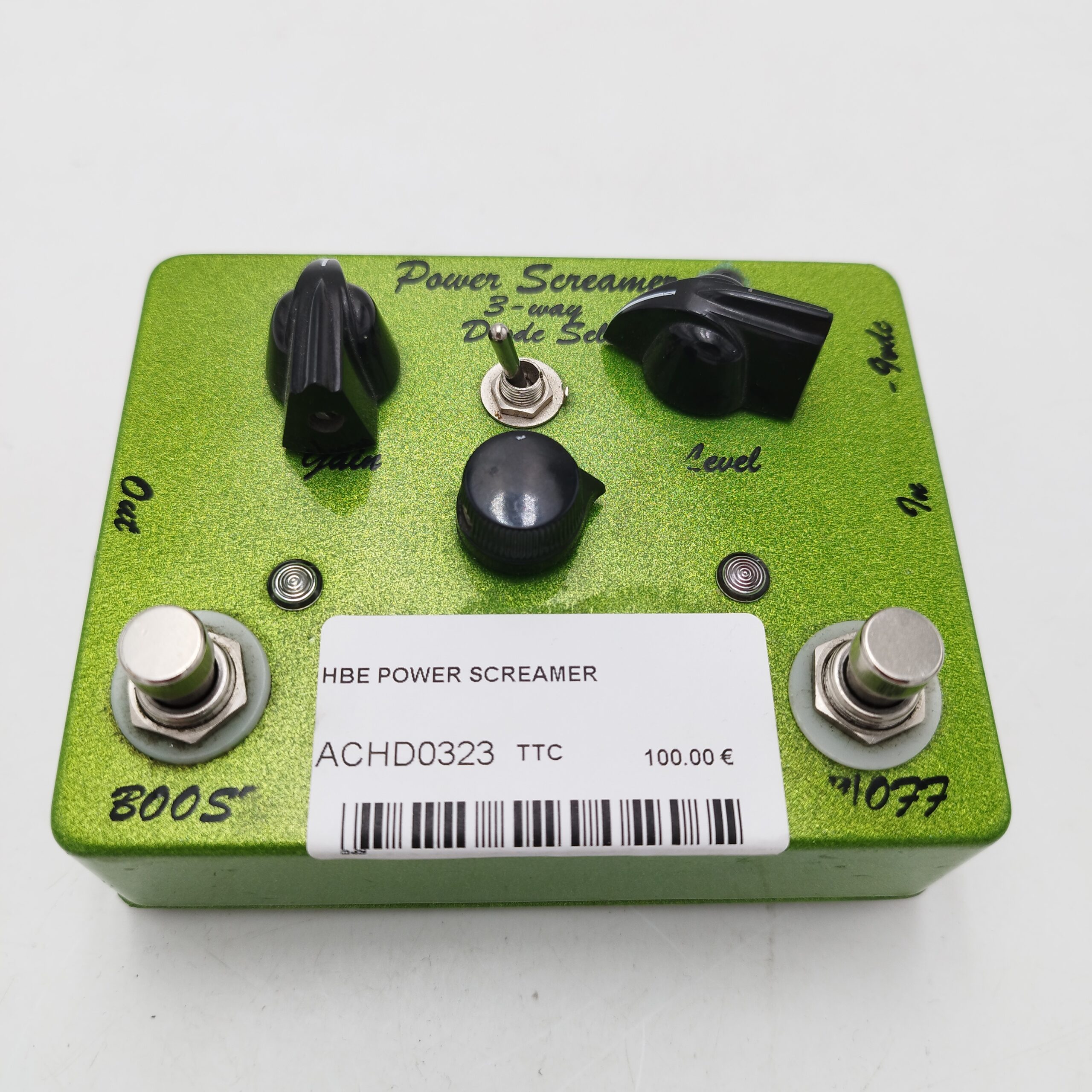 H.B.E. Power Screamer ギターエフェクター HBE POWER SCREAMER – Guitare Village