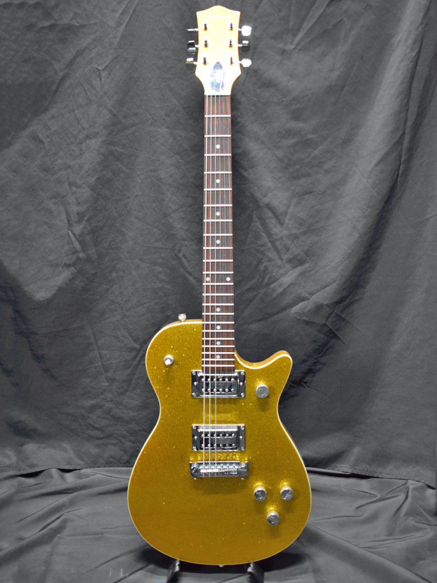 GRETSCH ELECTROMATIC G1629 JET GOLD SPARKLE – Guitare Village